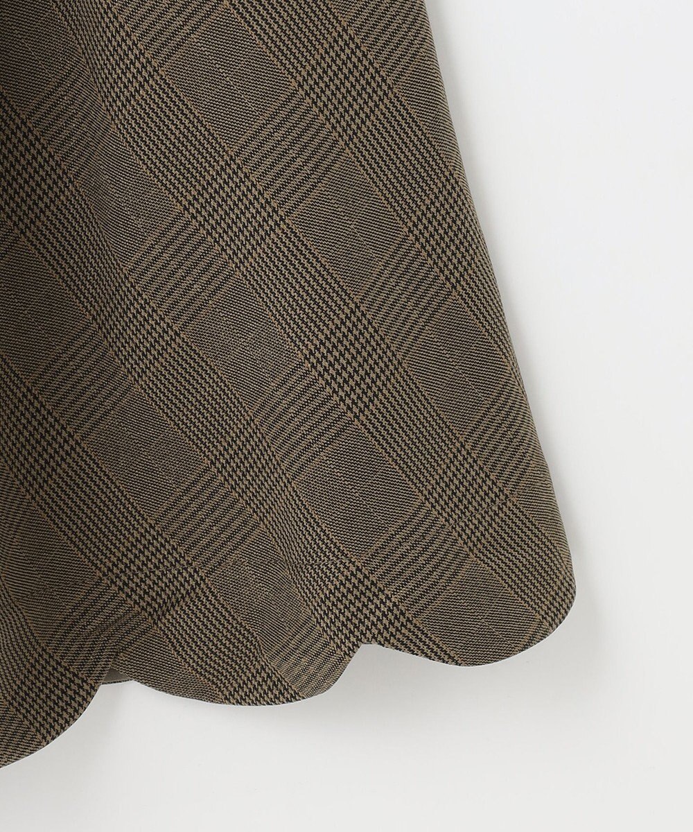 ANY KIDS チェックジャンパースカート 