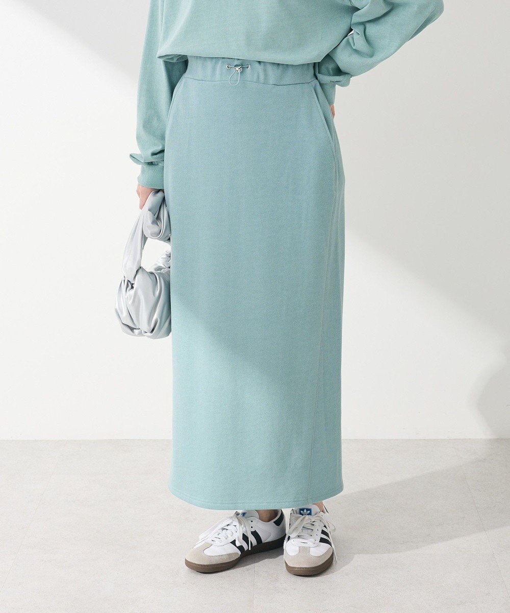 Green Parks ピグメントＩラインスウェットスカート 