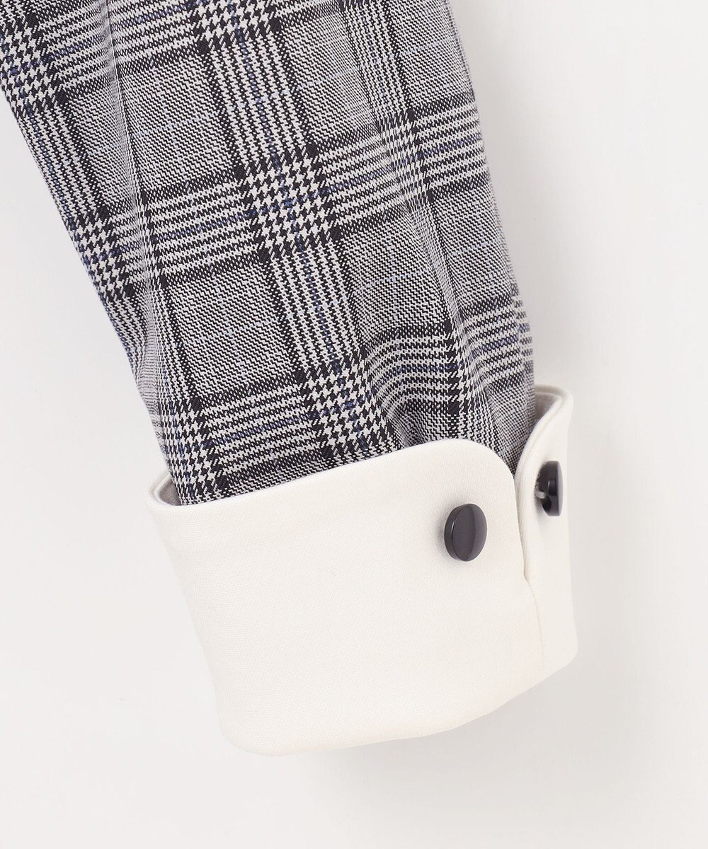 組曲 KIDS 【150-170㎝】グレンチェック ワンピース 