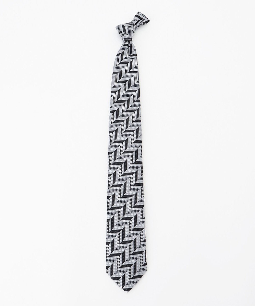 JOSEPH HOMME ビッグヘリンボン　ネクタイ 