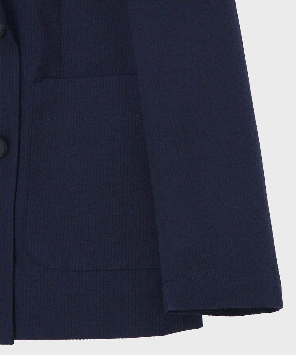 Paul Smith ストライプ シアサッカー ダブルブレスト ジャケット 