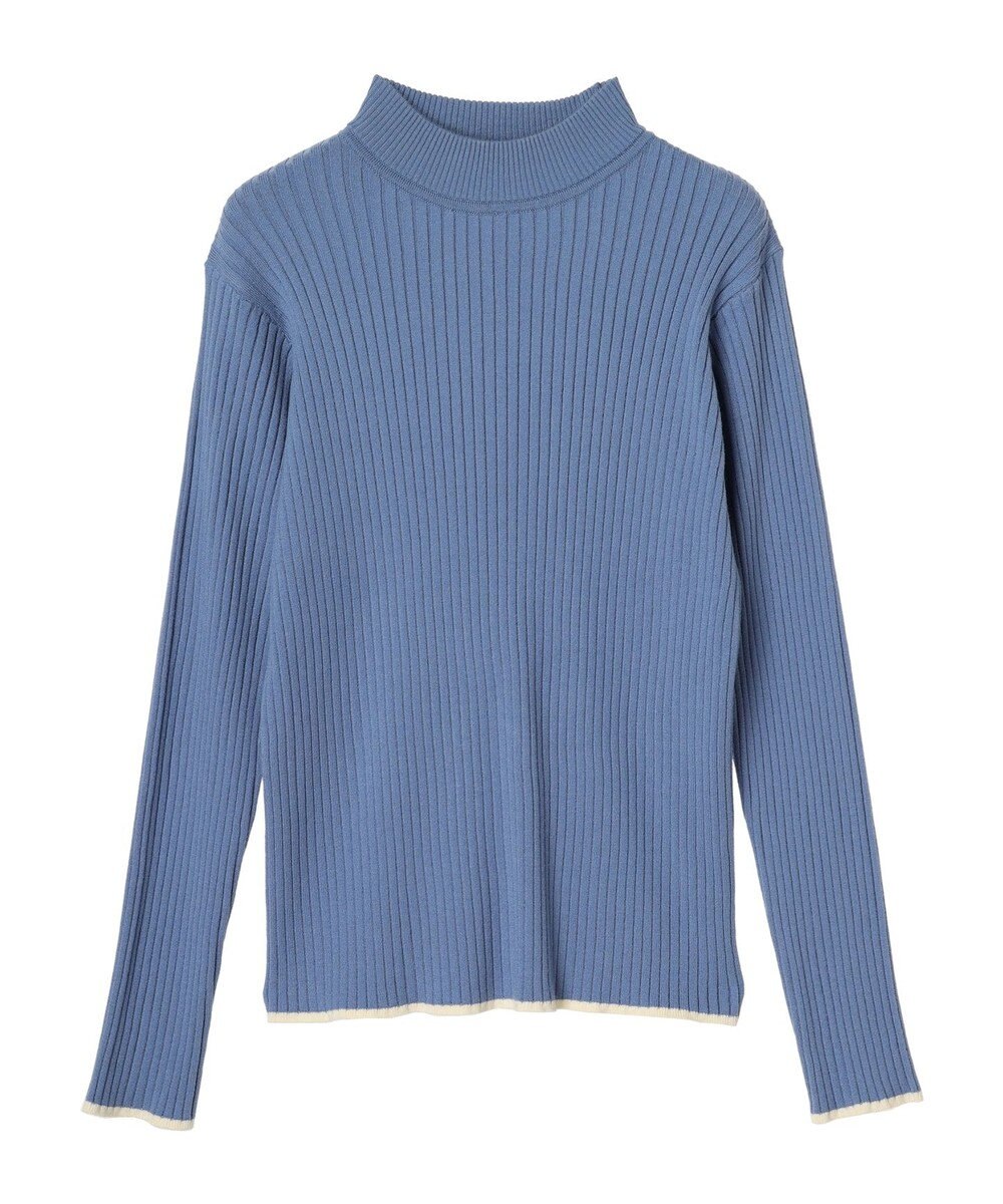 Green Parks ・ＥＬＥＮＣＡＲＥ　ＤＵＥ　ハイショクリブハイネックニット 
