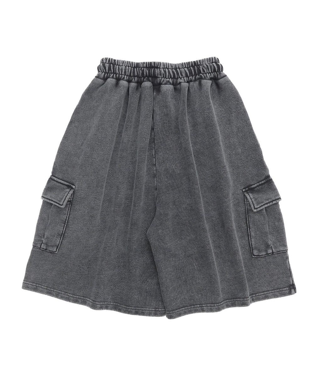 WEGO 【ウエストゴム】スウェットカーゴハーフパンツ 