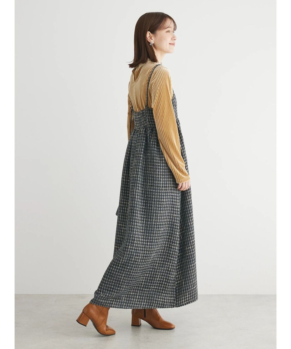 Green Parks ・ＳＵＧＡＲ　ＳＰＯＯＮ　ベロアストライプハイネック 