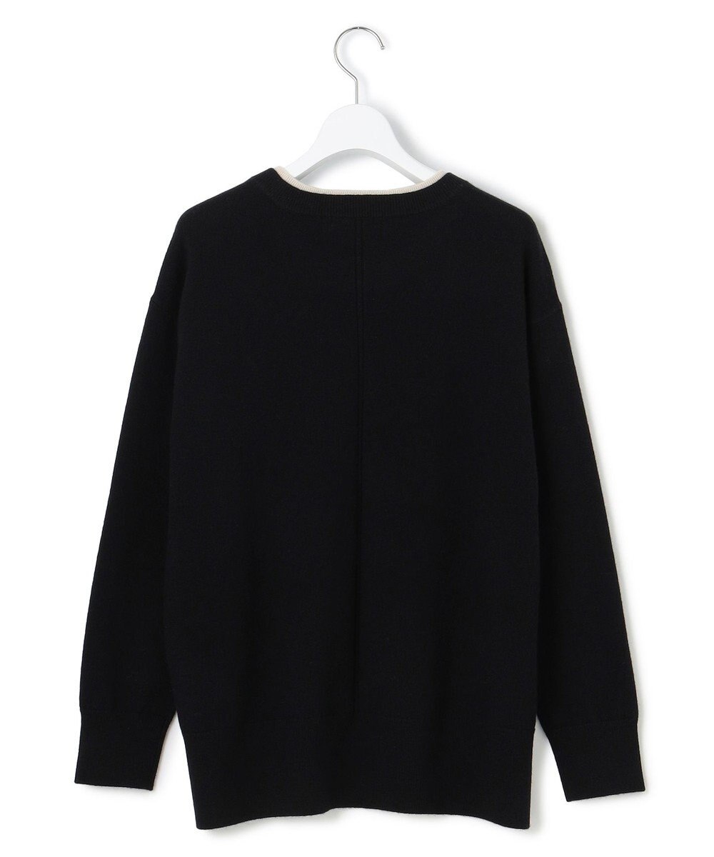 ICB 【新色追加】ソフトカシミヤミックス クルーネックニット 