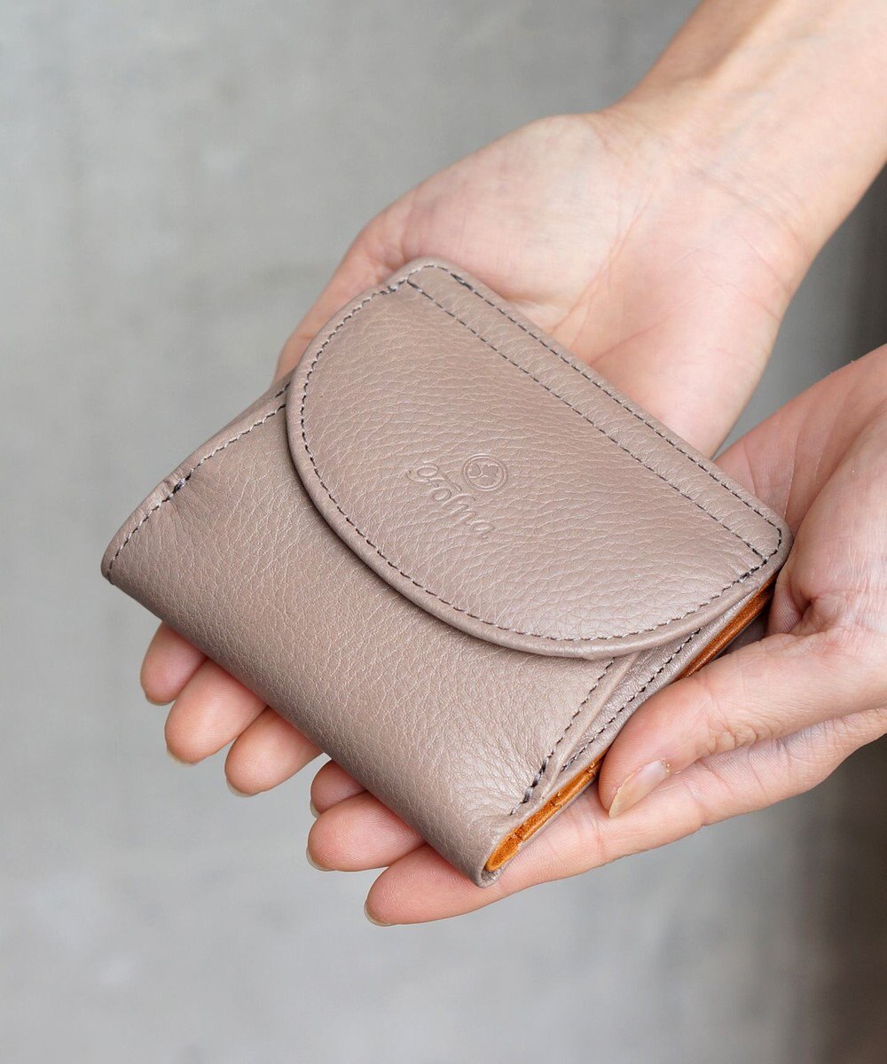 FOLNA RD ヌメオイルシュリンク二つ折り財布 