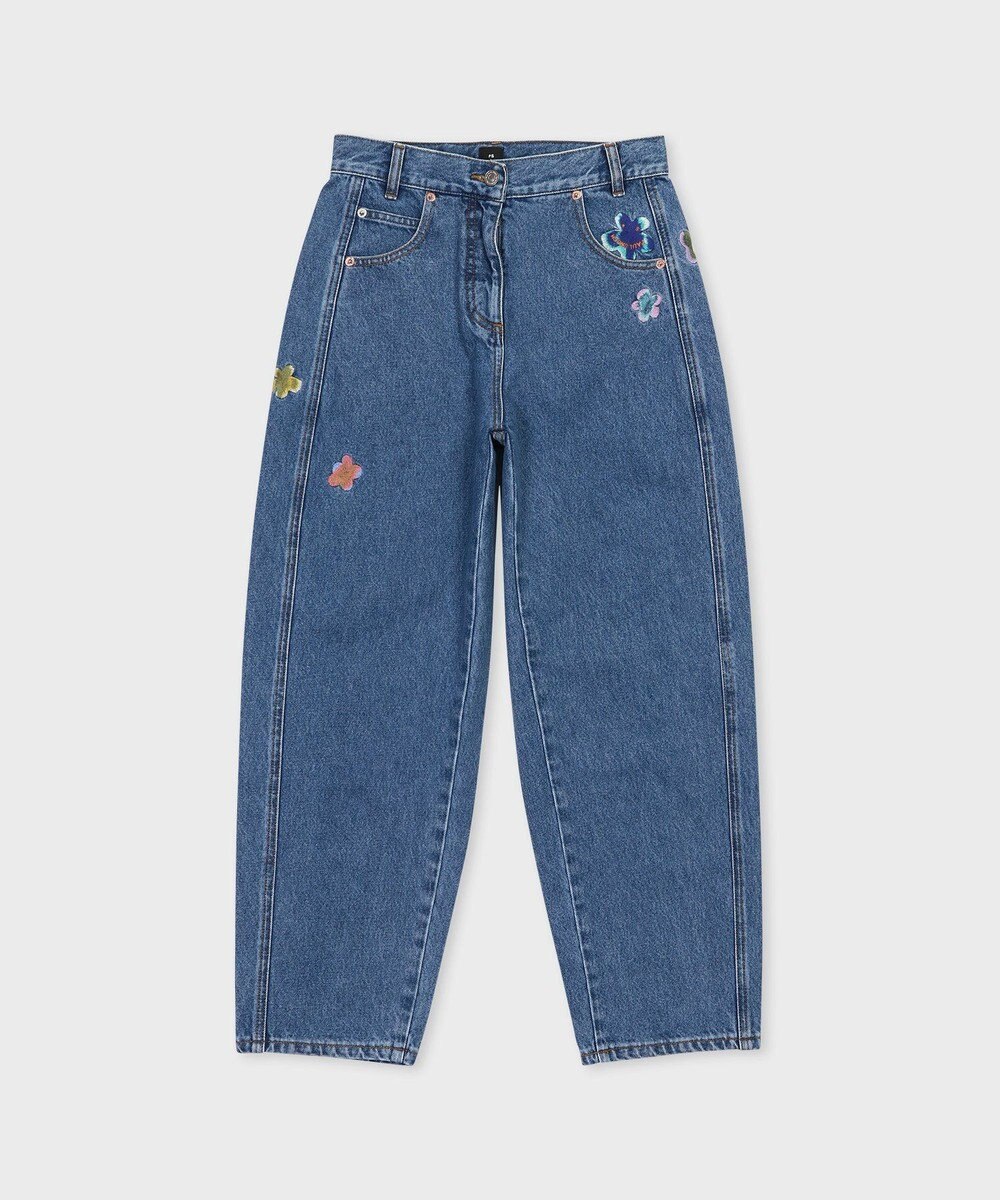 Paul Smith PS Happy フラワーエンブロイダリー デニムパンツ 