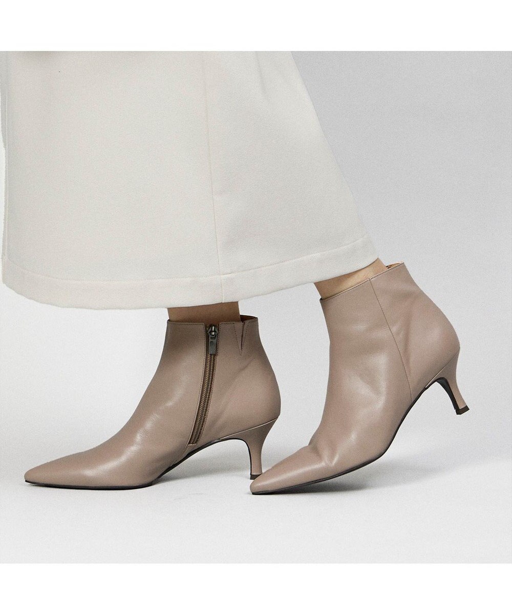 MODE ET JACOMO <MODE ET JACOMO>ポインテッドトゥアンクルブーツ 