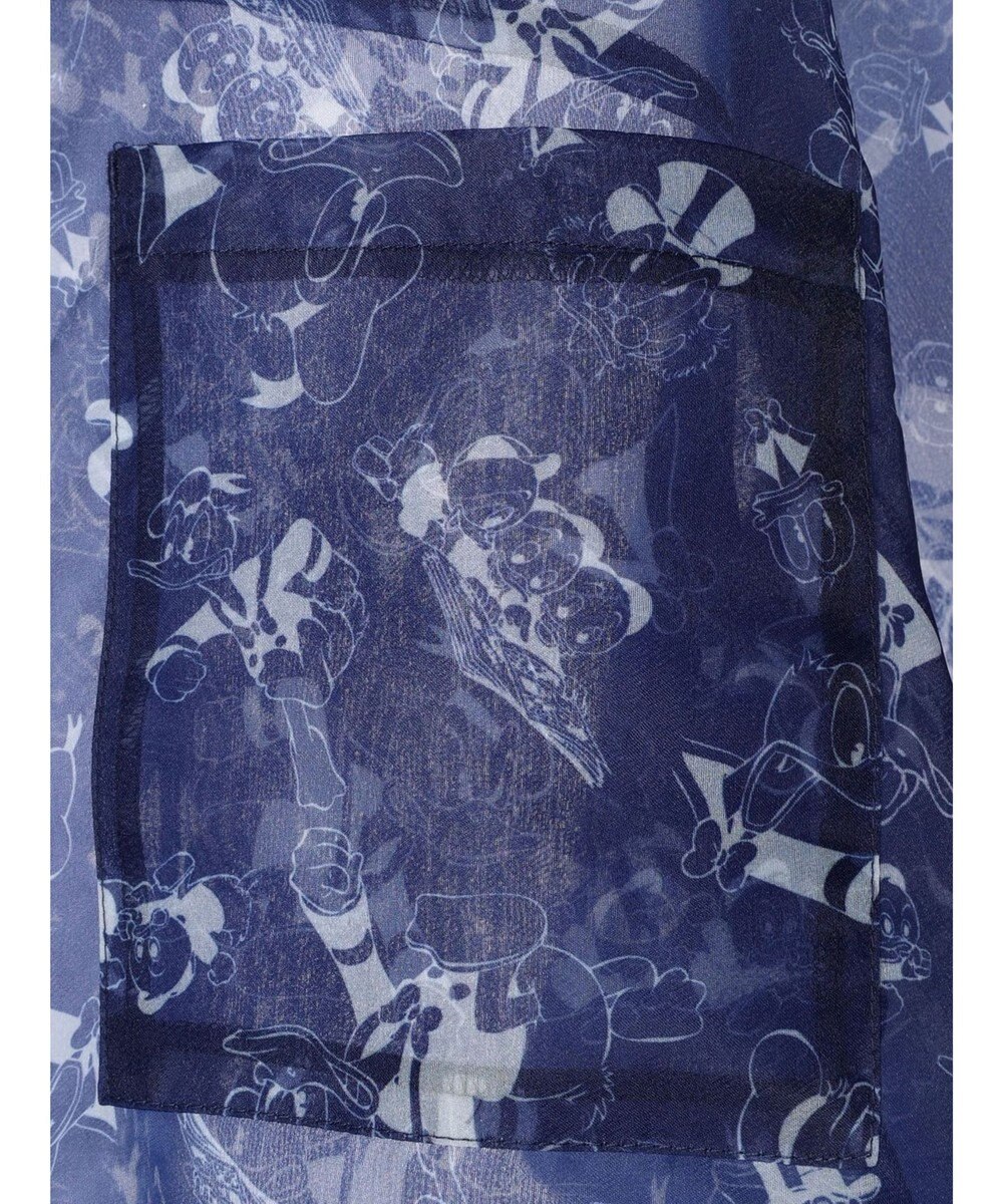 AMERICAN HOLIC 総柄シアーショート丈シャツ／Ｄｉｓｎｅｙ 