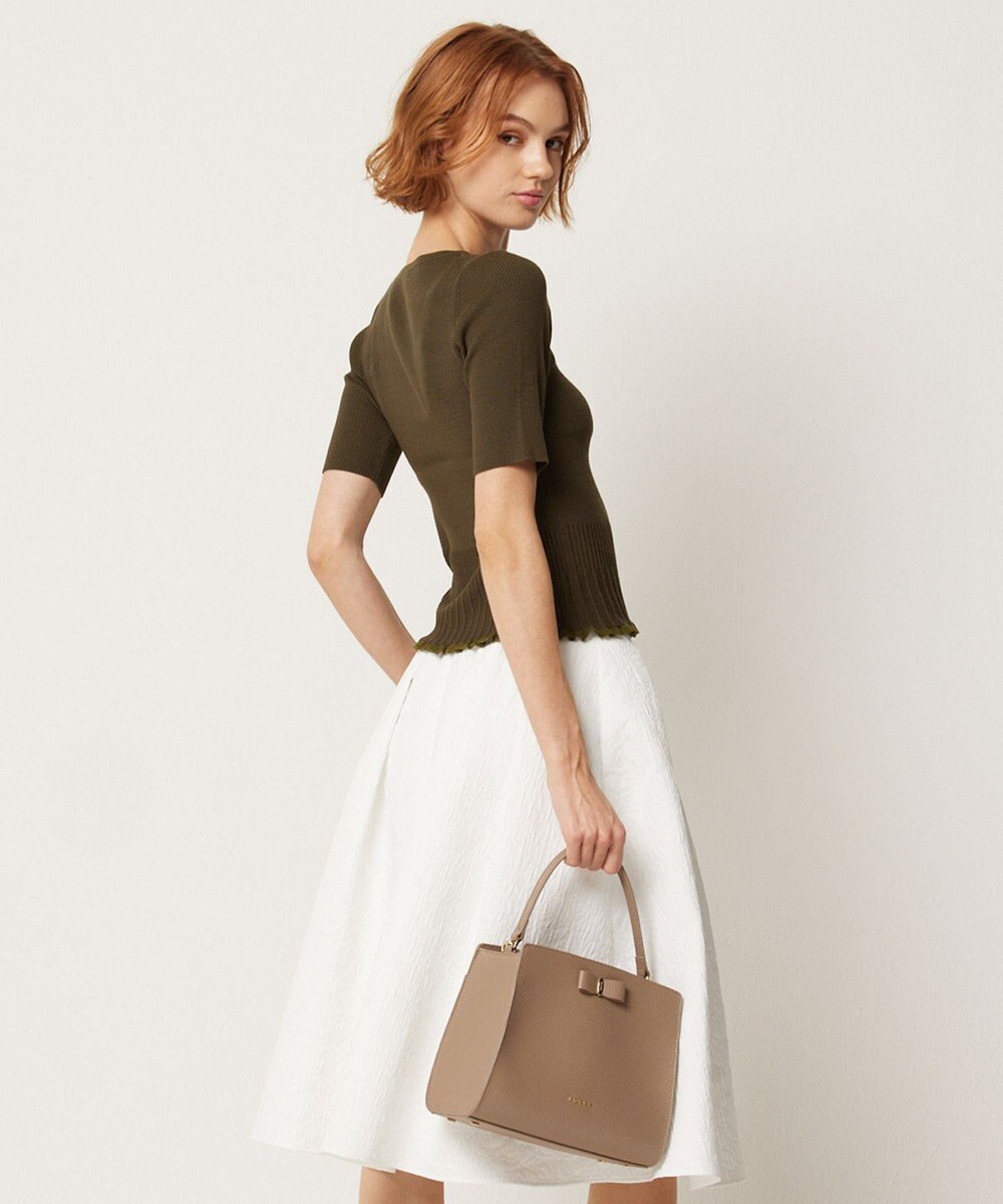 TOCCA 【大人百花掲載】T-MARGO LEATHER MINIBAG ミニバッグ 