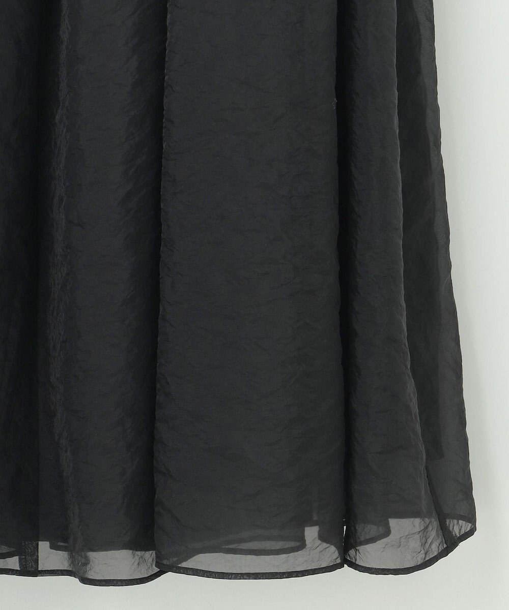 23区 【APPLAUDIR】クリアジョーゼットコンビ ドレス 