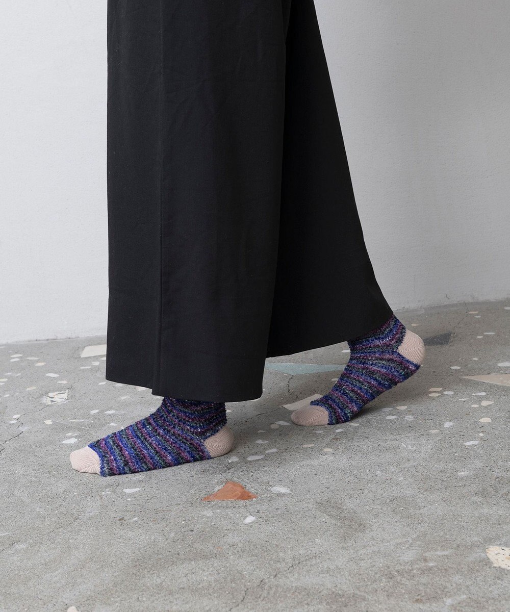 TRICOTE かすりモールソックス 