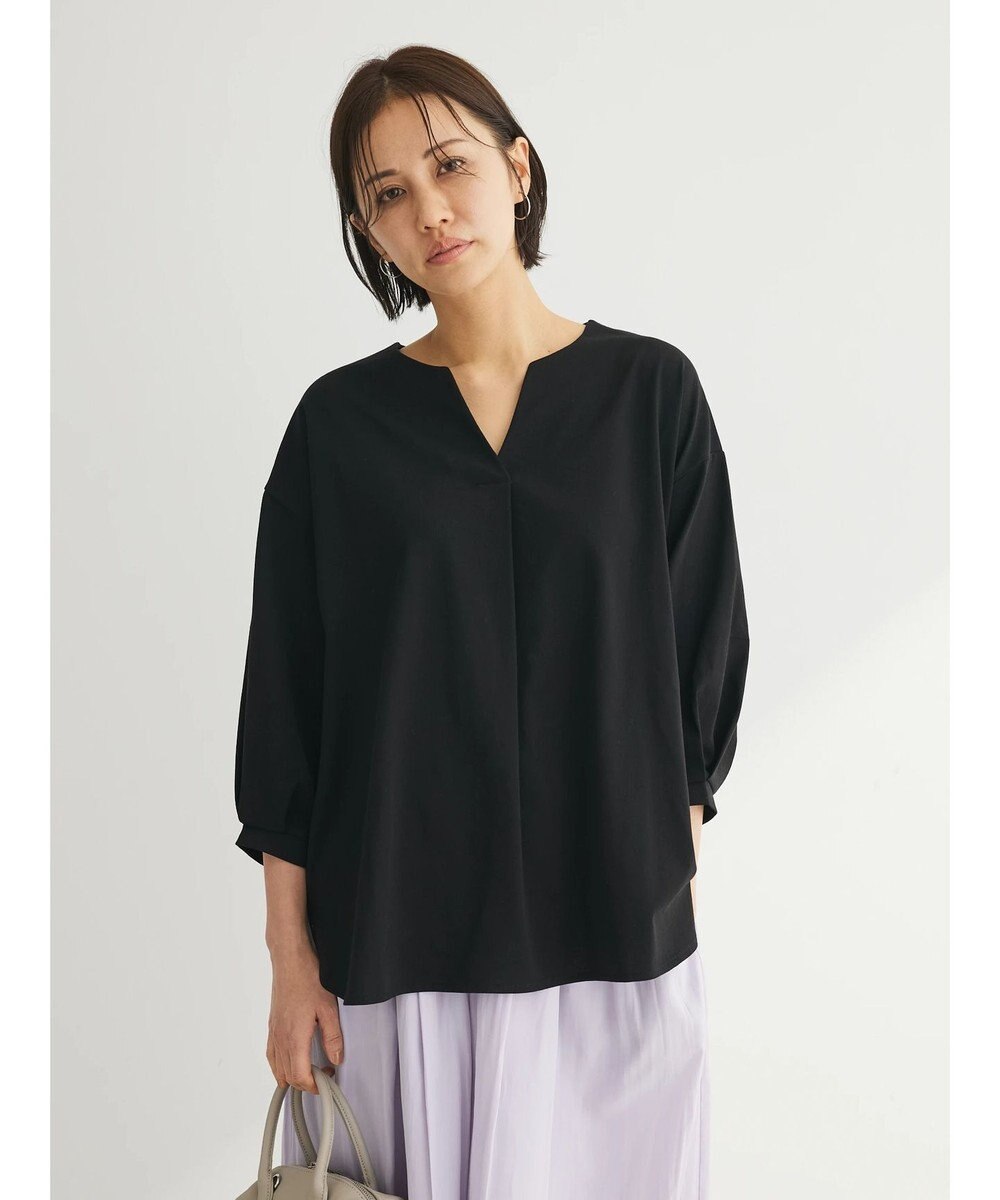 Green Parks ＢＰスキッパー七分袖カットプルオーバー 