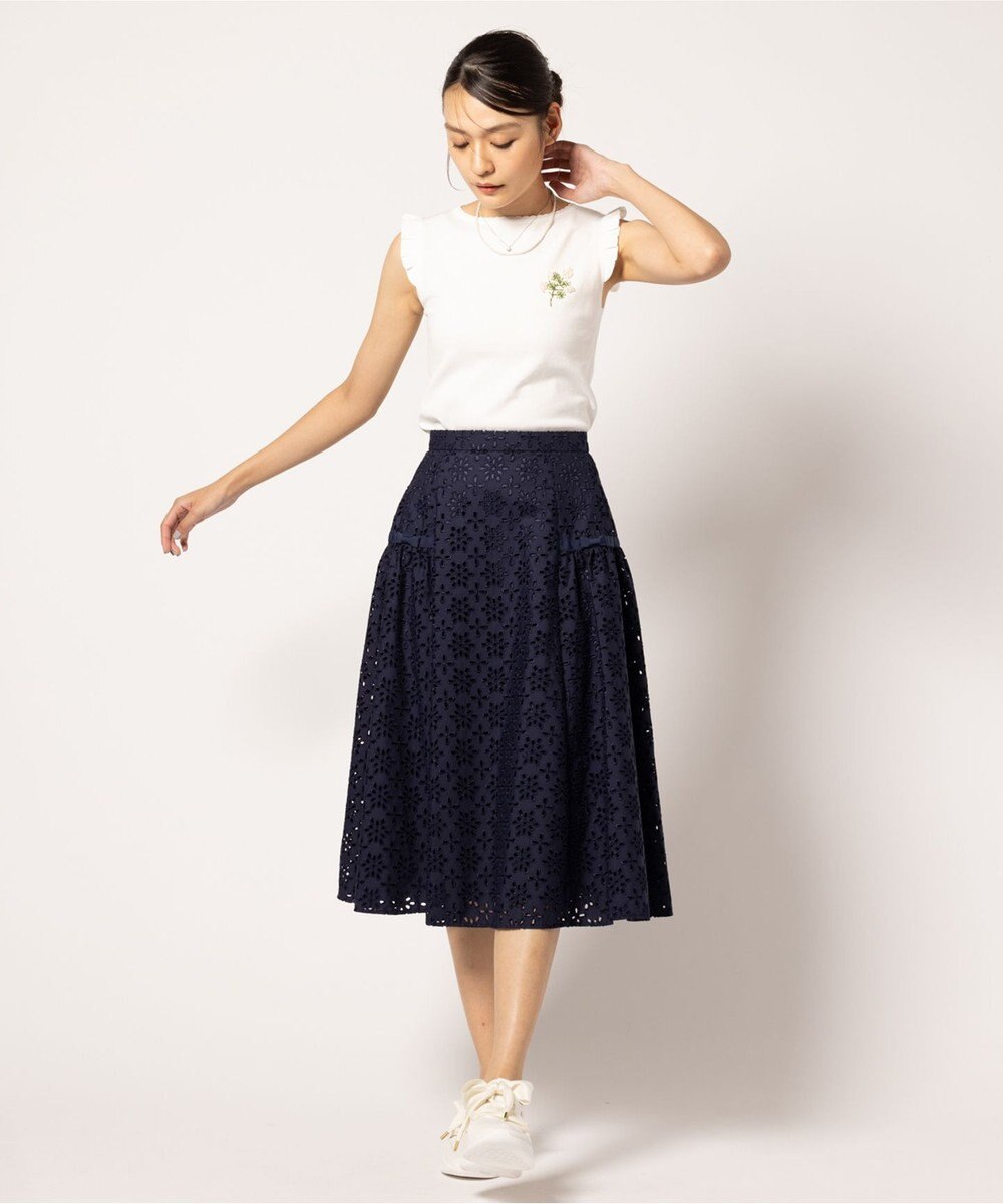 TOCCA 【洗える・消臭】FLOWER STORM スカート 