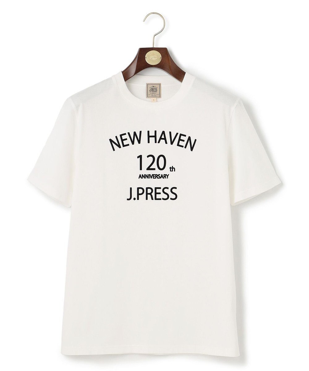 J.PRESS MEN 【120th anniversary】フロッキープリントTシャツ 