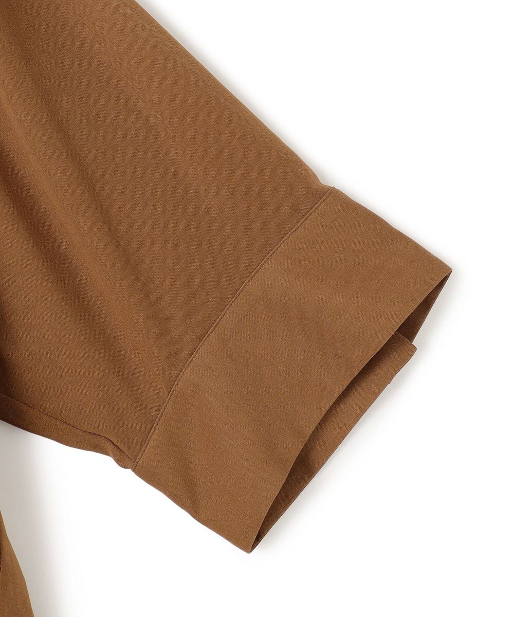 BEIGE， 【洗える・Oggi 10月号掲載】BAC / コットンビックポケットスタンドカラーシャツ 