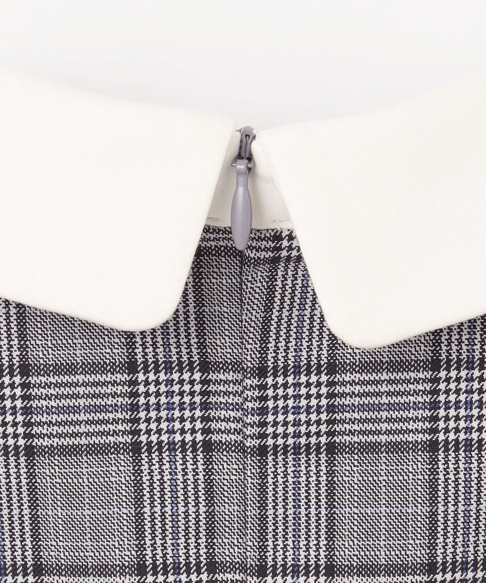 組曲 KIDS 【150-170㎝】グレンチェック ワンピース 