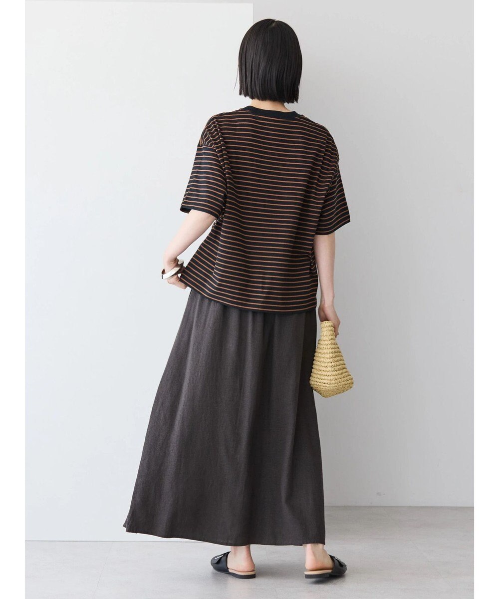 AMERICAN HOLIC ボーダーショートカットプルオーバー 