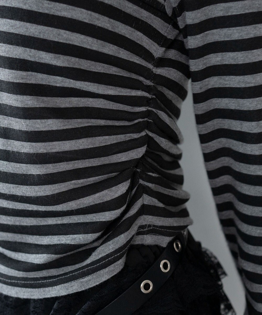 WEGO ヘンリーネックフードロンT 