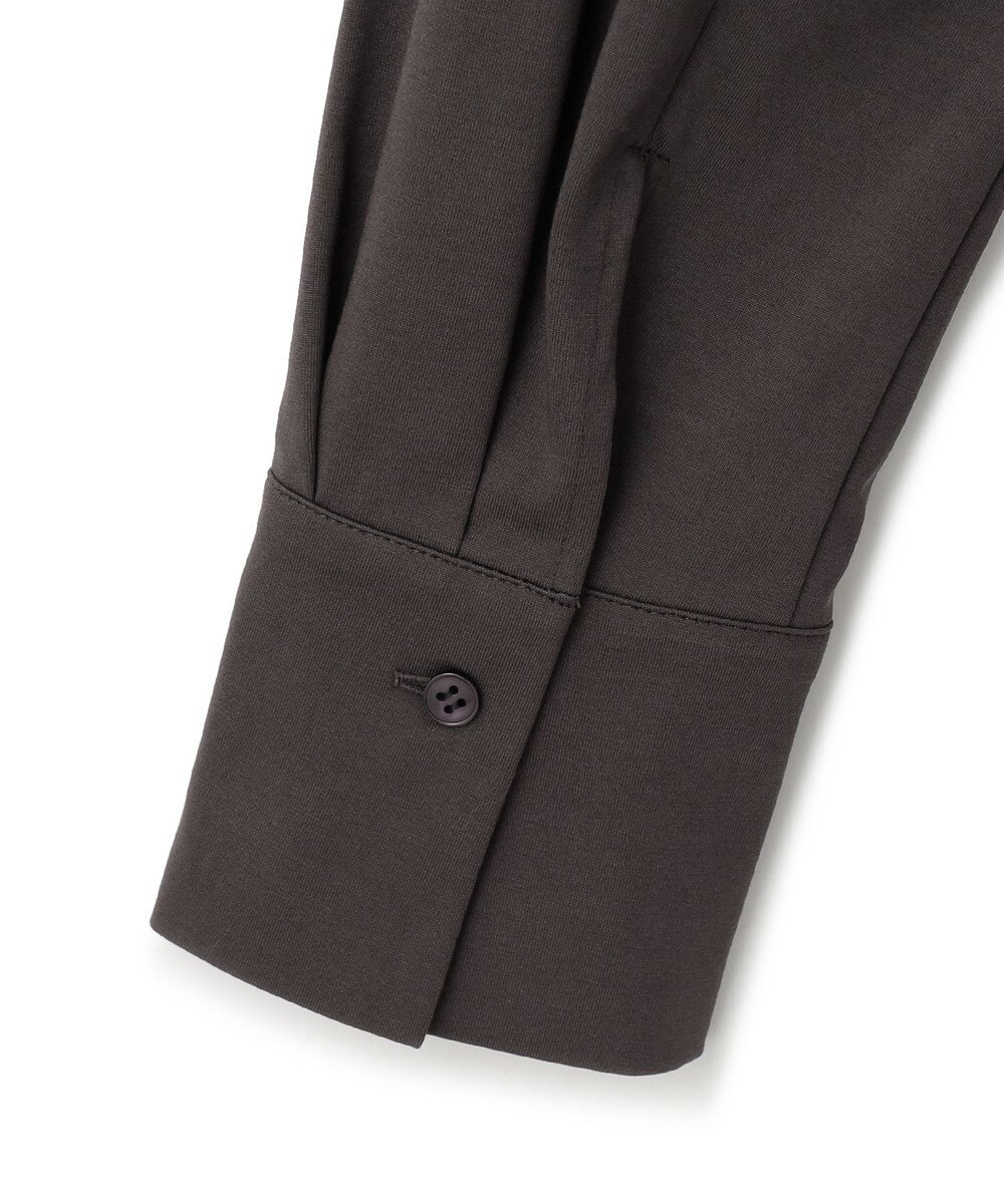 ICB 【洗える】ブラウスライクジャージー ボウタイデザインカットソー 