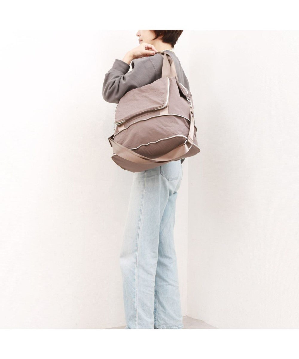 UNBILLION カシュカシュ cachecache / ポータブルシワナイロンボストンバッグ 