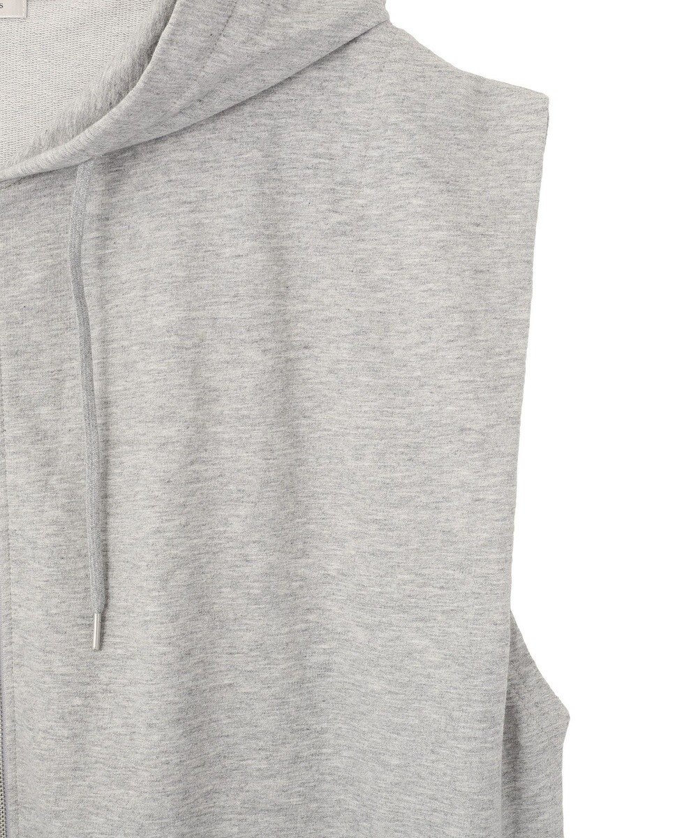 Green Parks フード付裏毛ベスト 
