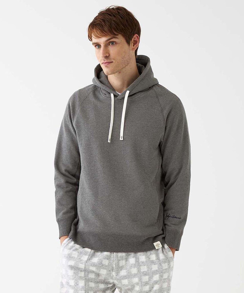 JOSEPH ABBOUD MOUNTAIN 【SPACE／UNISEX】OGパイルエンブロイダリー パーカー 