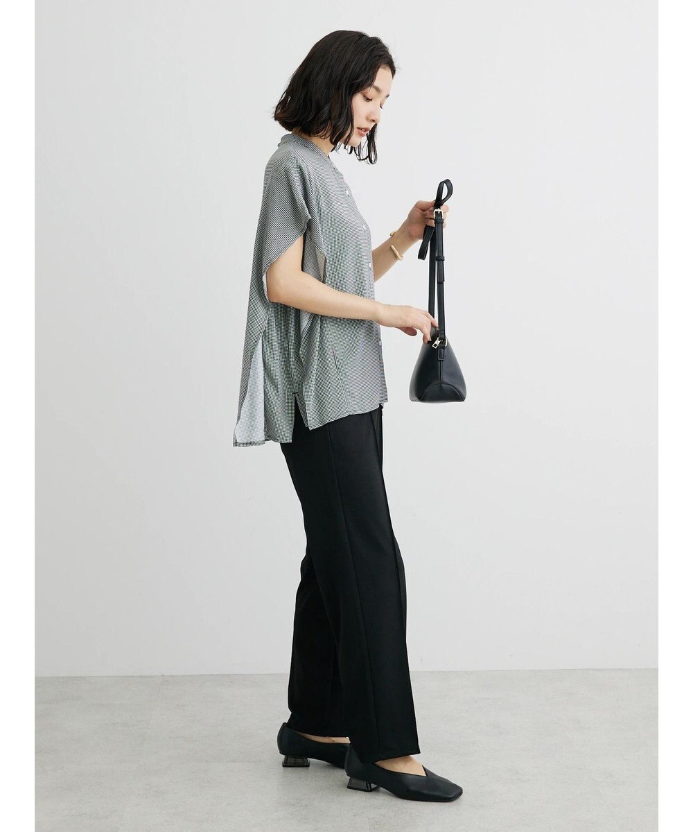 Green Parks 接触冷感　アソート柄ブラウス 