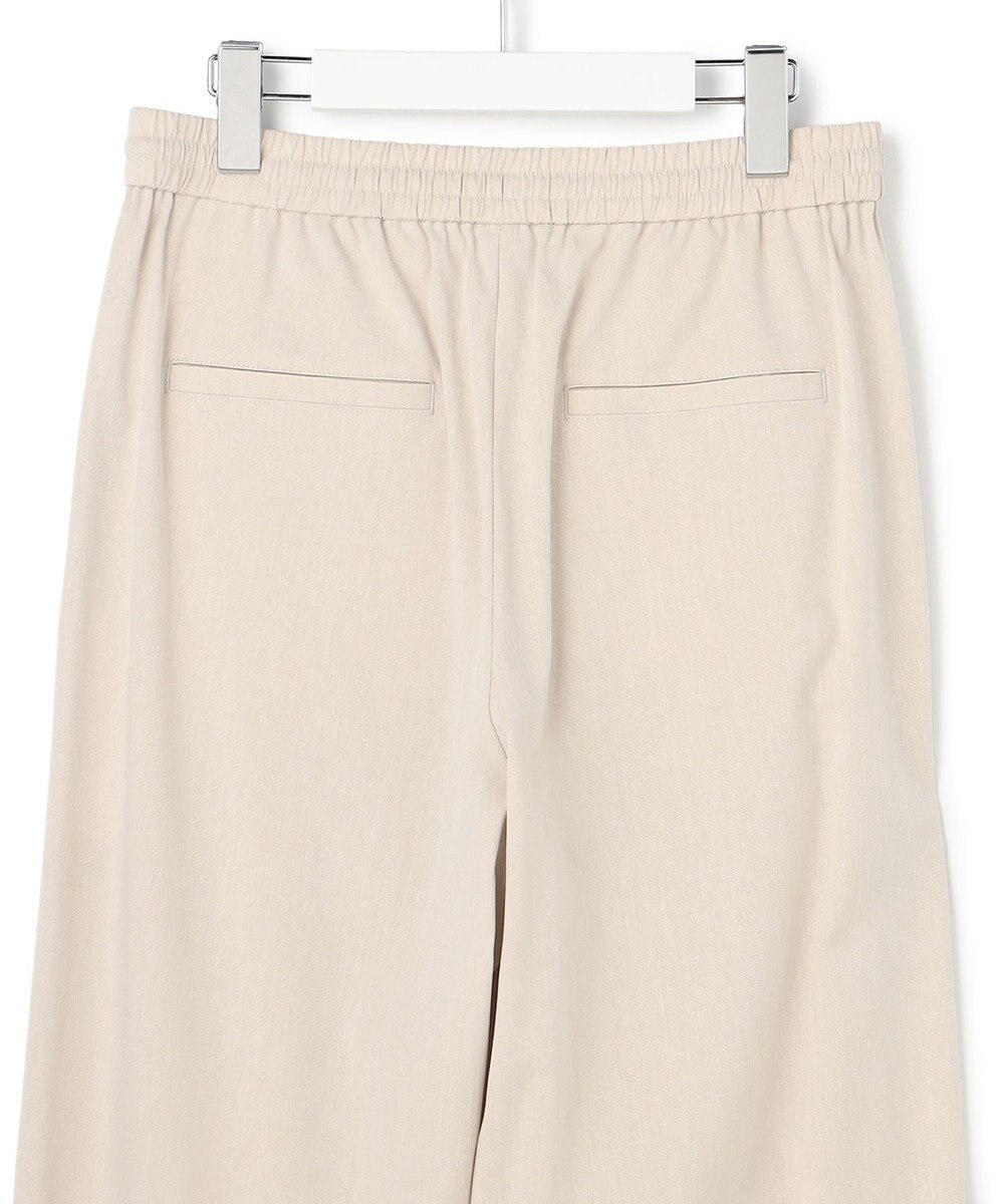 23区 【先行予約】ナチュラルスラブストレッチ ワイドパンツ 