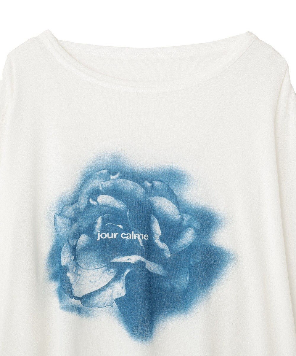 CRAFT STANDARD BOUTIQUE フラワープリントシアーロンTee 