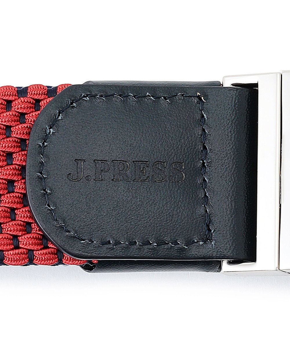J.PRESS MEN 【WEB・一部店舗限定】リバーシブル ゴムメッシュベルト 
