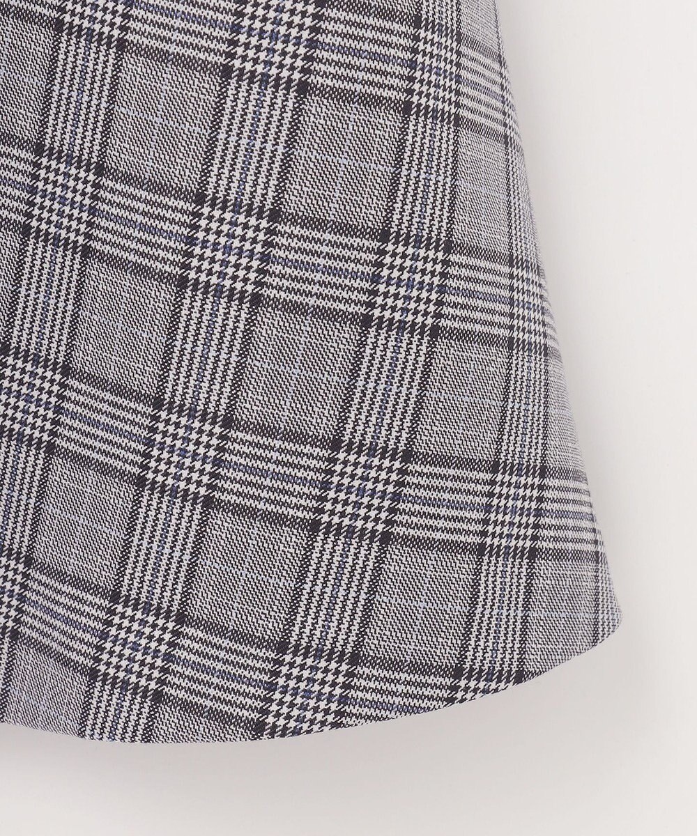 組曲 KIDS 【150-170㎝】グレンチェック ワンピース 