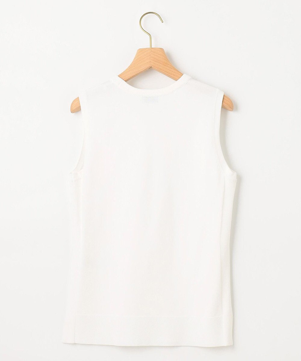 組曲 【洗える・アンサンブル対応】MINAノースリーブ ニット 