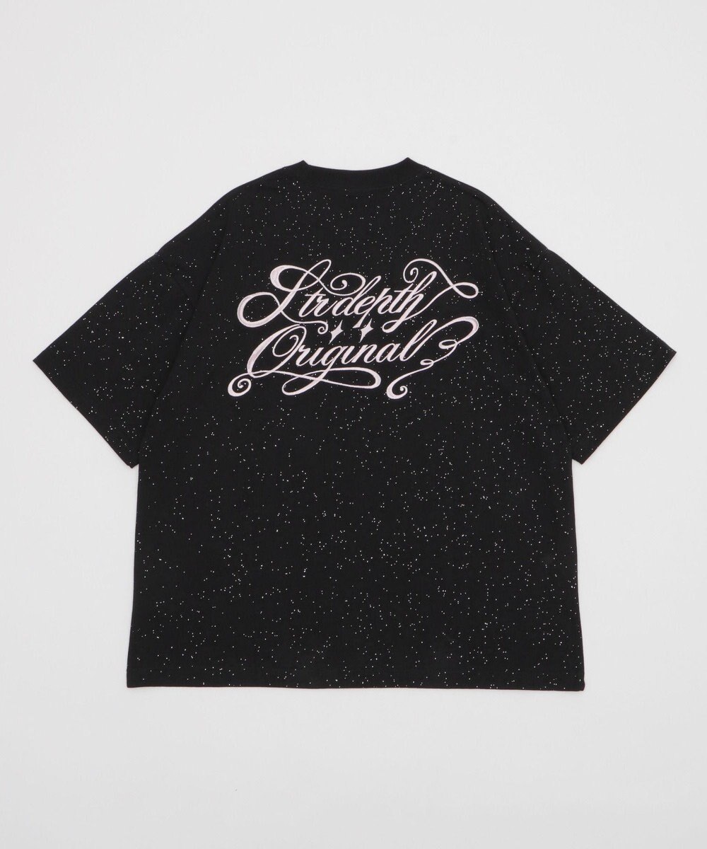 WEGO 【ユニセックス着用ITEM/MLサイズ展開】ラメグラフィックT（SS） 