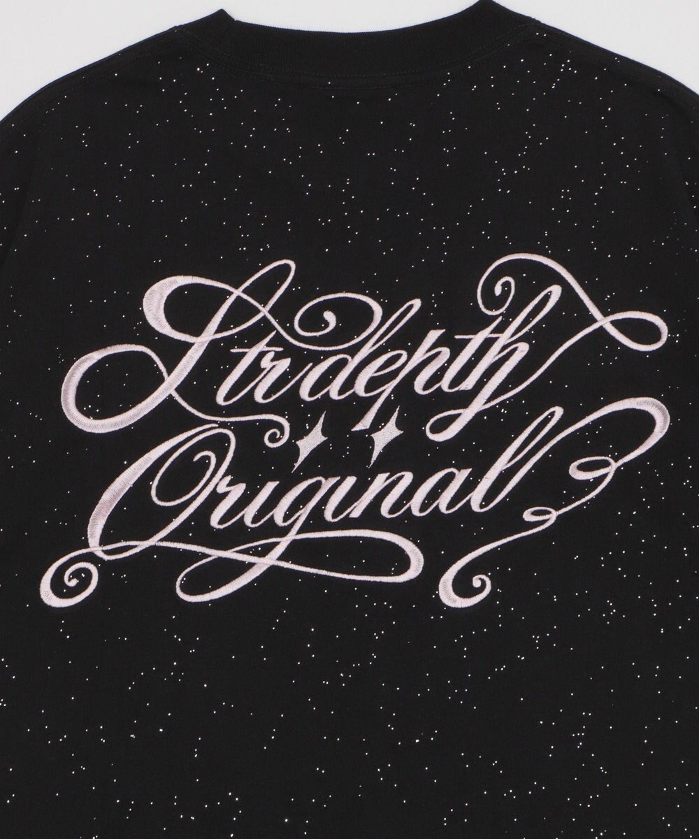 WEGO 【ユニセックス着用ITEM/MLサイズ展開】ラメグラフィックT（SS） 