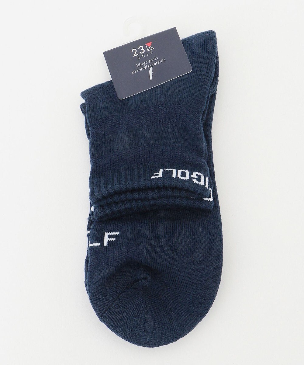 23区GOLF 【MEN】ロゴ ソックス 