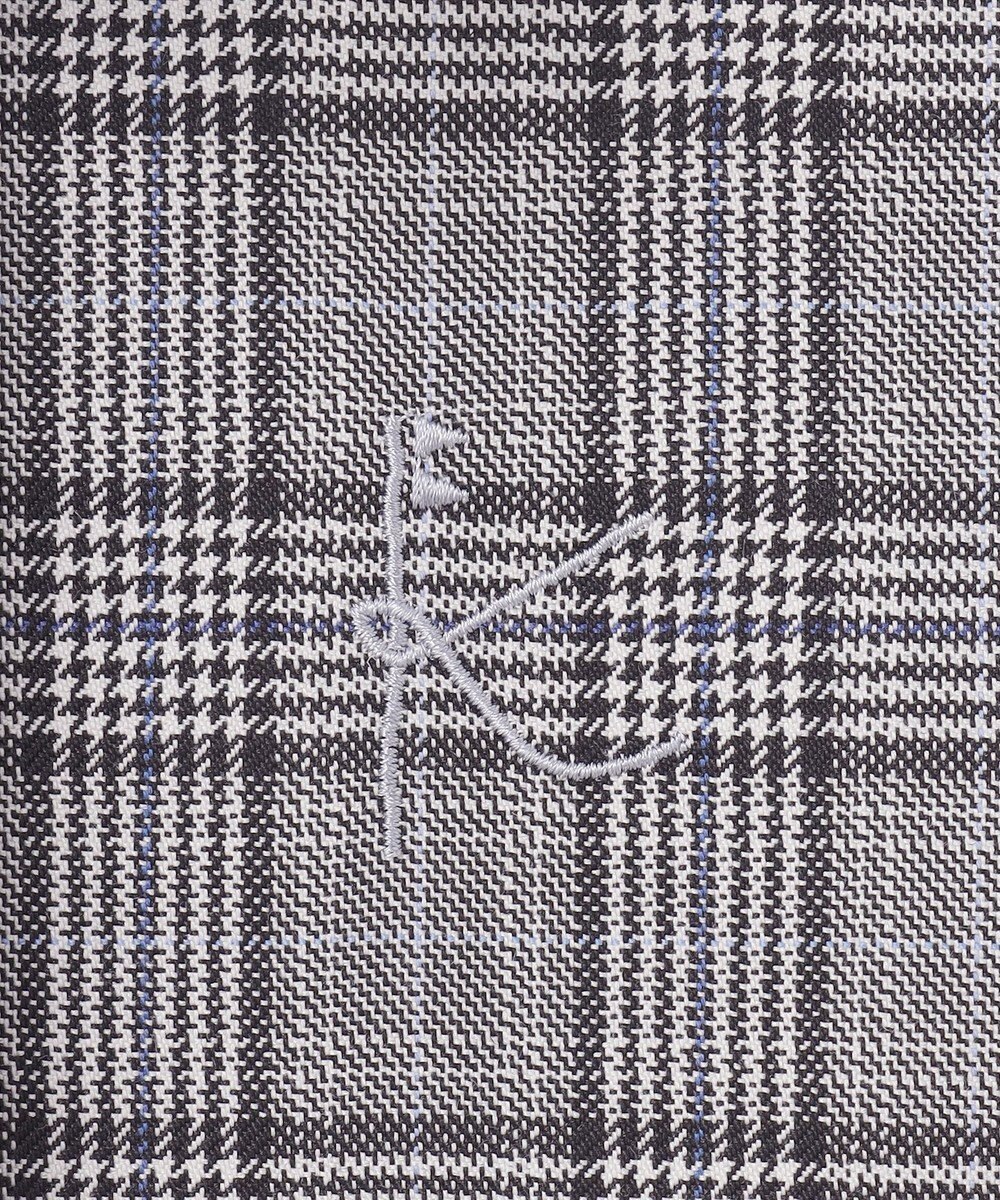 組曲 KIDS 【150-170㎝】グレンチェック ワンピース 