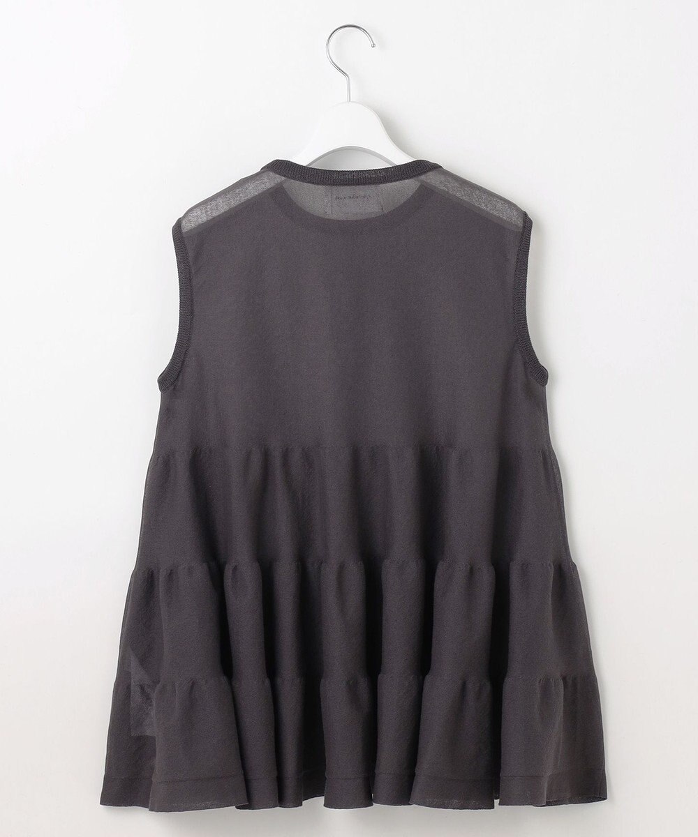 自由区 【カトリエムブーケ】Pure et feminine シアーティアードプルオーバー 