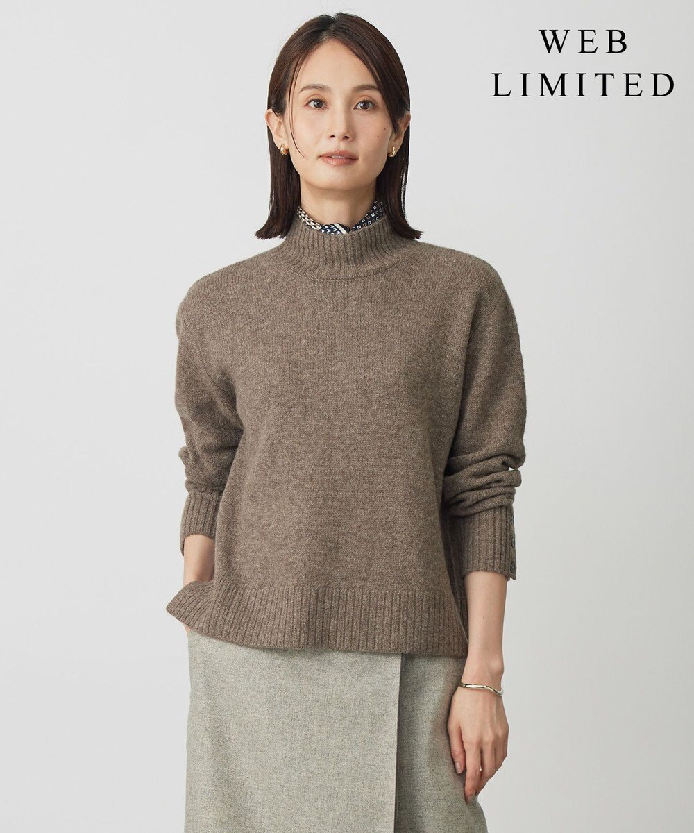 J.PRESS LADIES L 【WEB限定】YAK BLEND ハイネック ニット 