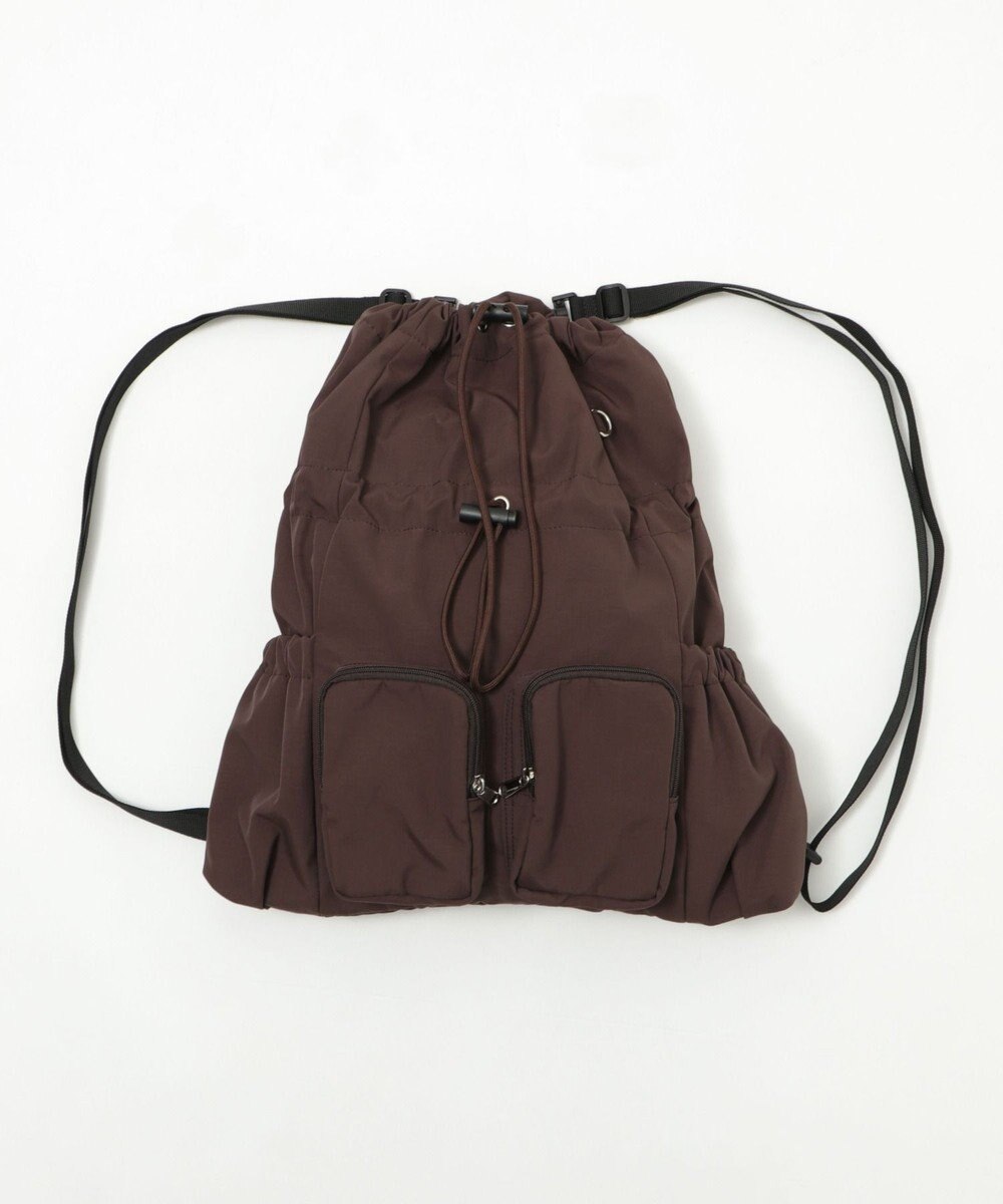 WEGO 2ポケットドロストナップサック 