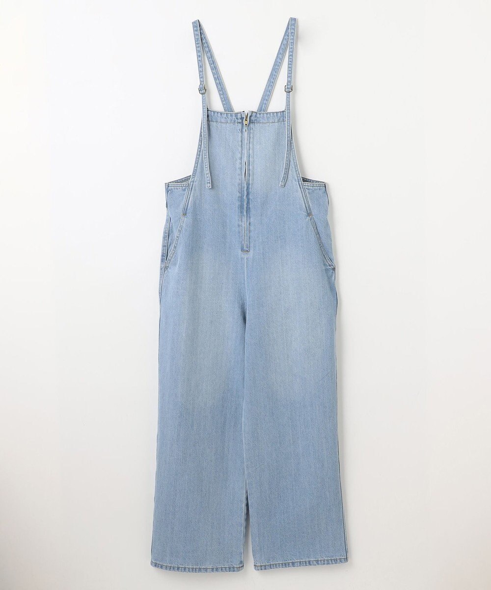 ANY L 【洗濯機可】デニムサロペット 