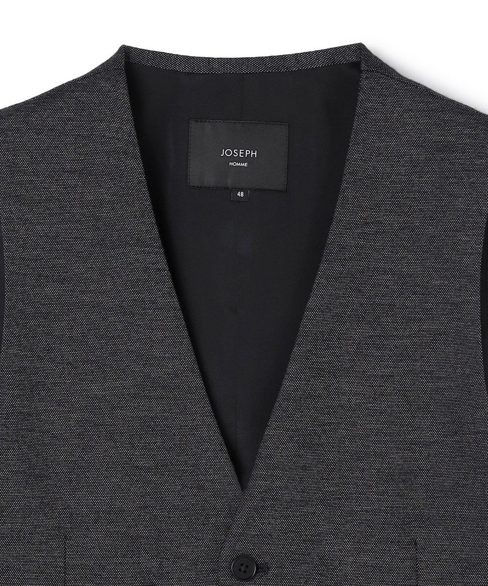 JOSEPH HOMME 新素材【ストレッチ/セットアップ対応】シルキーウールジャージー ジレ 