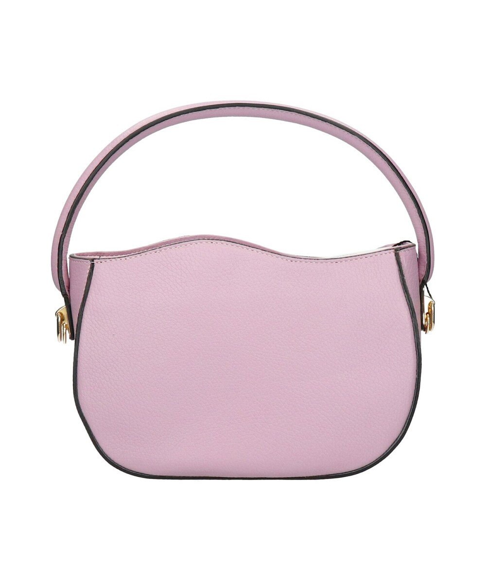 INTER-CHAUSSURES 【ANDREA CARDONE】ウェーブカットレザーハンドバッグ 