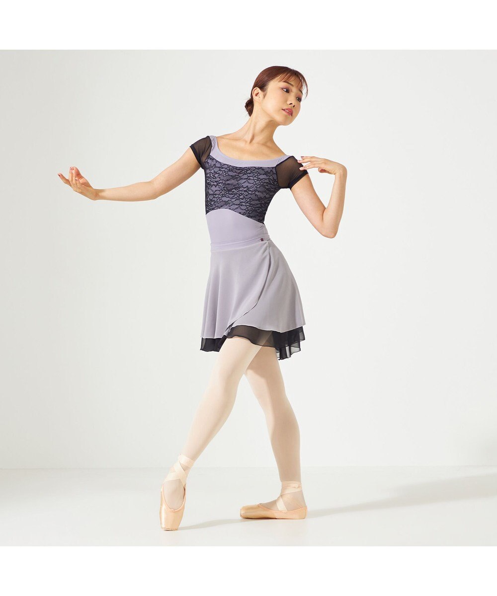 Chacott 【AKANE TAKADA】キャップスリーブレオタード 