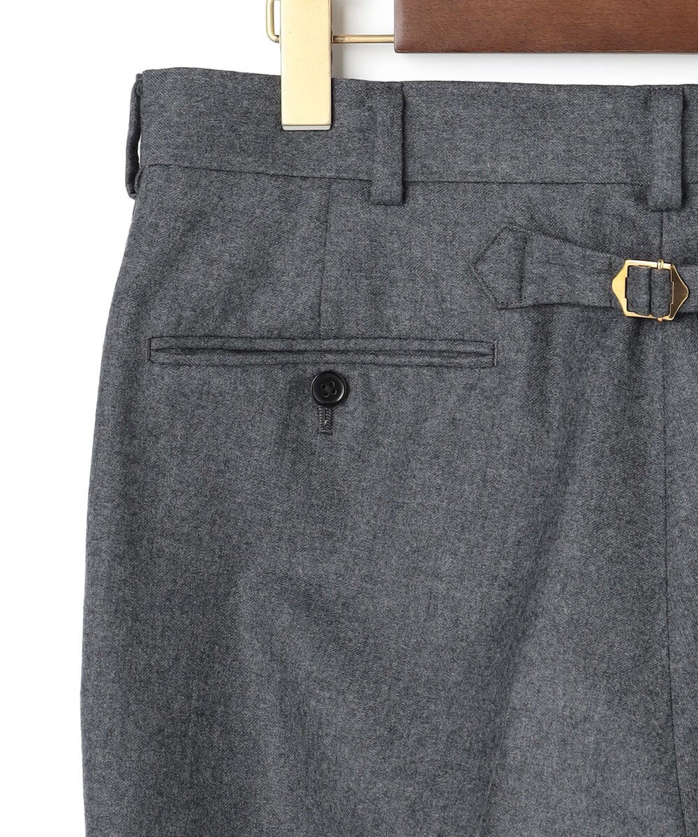 J.PRESS MEN 【J.PRESS ORIGINALS】Peppin Merino Saxony Piped Stem Trousers / Japan Made 