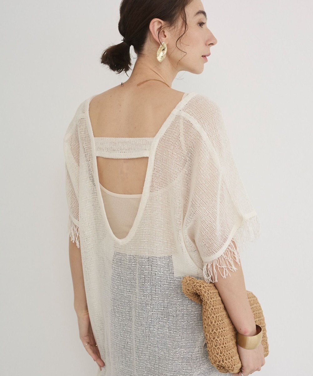 WEGO 【ANGIE VINTAGE】メッシュジレワンピース 