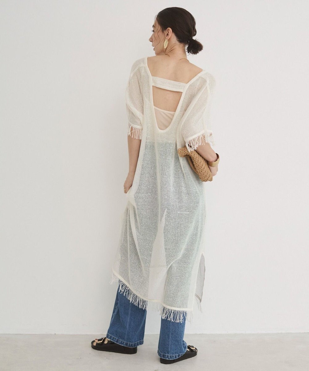 WEGO 【ANGIE VINTAGE】メッシュジレワンピース 