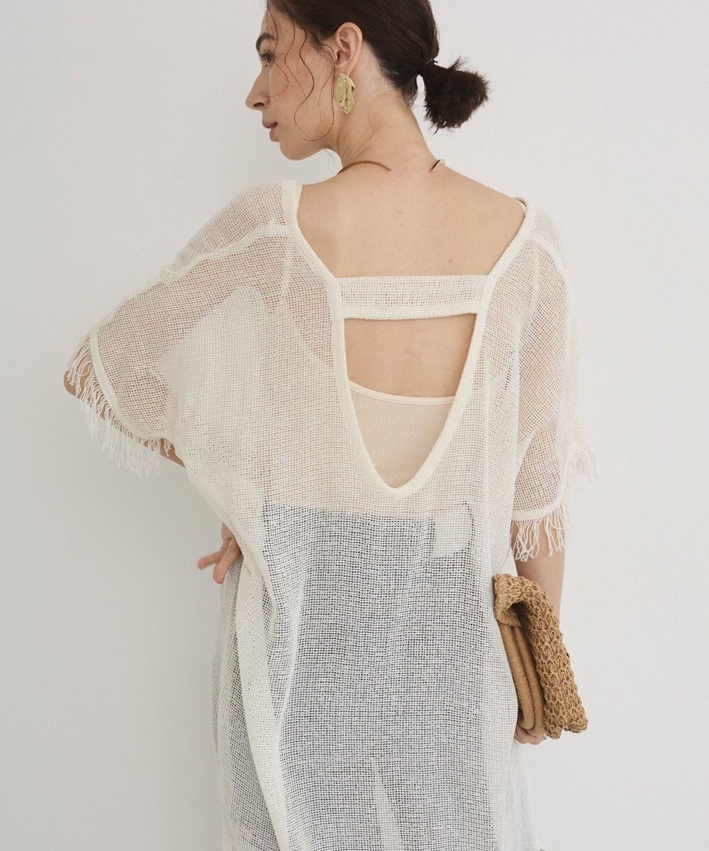 WEGO 【ANGIE VINTAGE】メッシュジレワンピース 