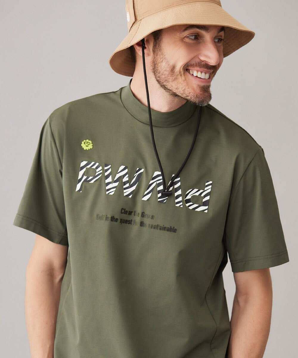 PW CIRCULUS 【UVカット / 吸水速乾 / 伸縮性抜群】【MEN】メッシュポケットモック 