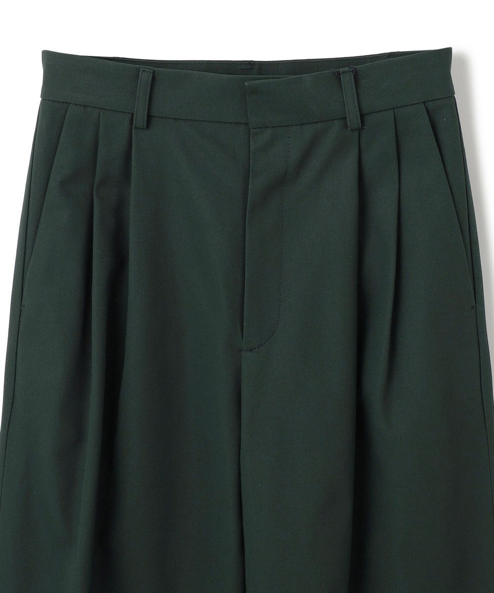 BEIGE， 【洗える】GAZANIA / コットンチノ2タックワイドパンツ 